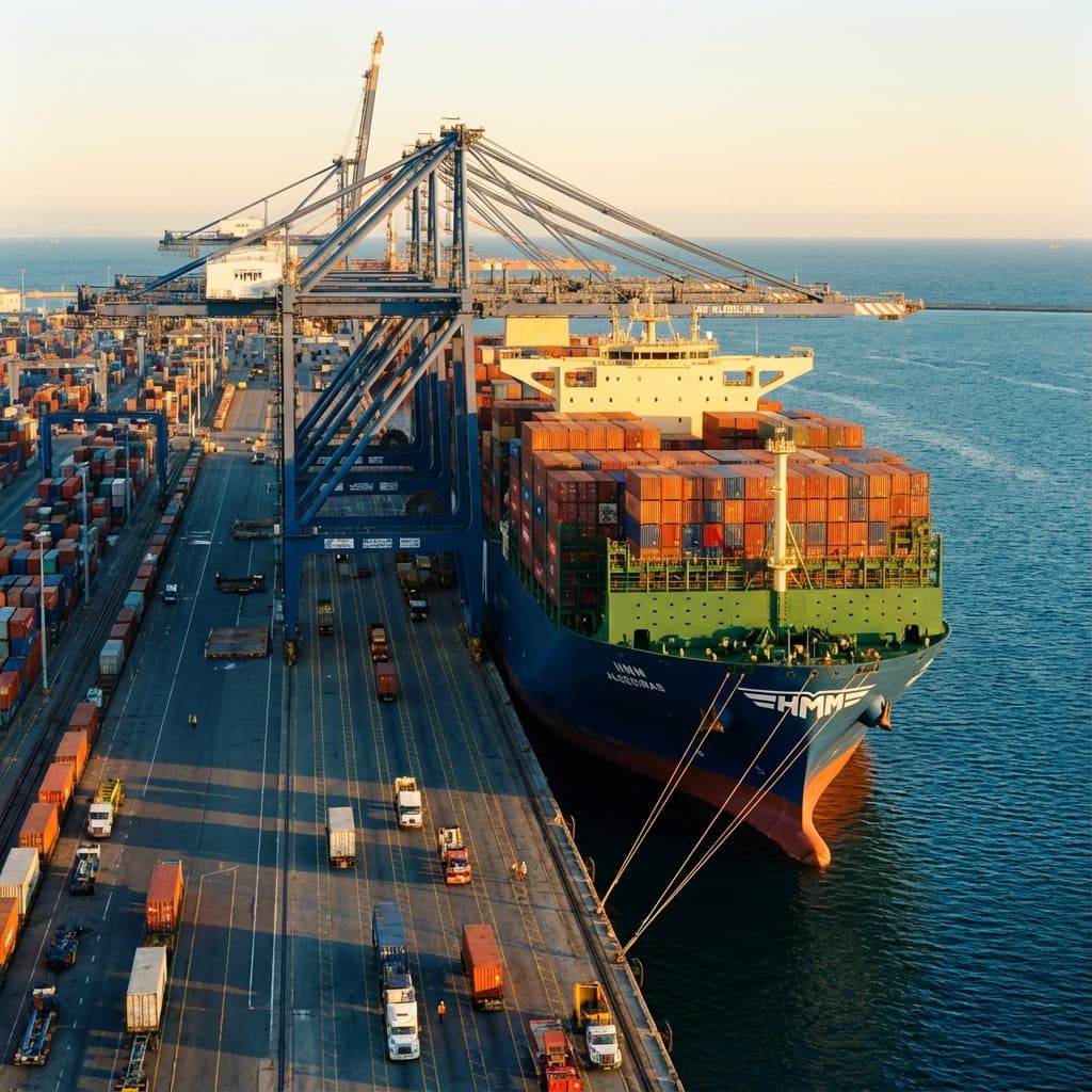 Ocean Freight Container Ship